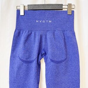 NVGTN Curve Seamless Legging Electric Blue Small